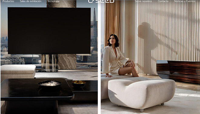 C Seed, 접히는 마이크로LED TV N1 부가티 에디션 발표