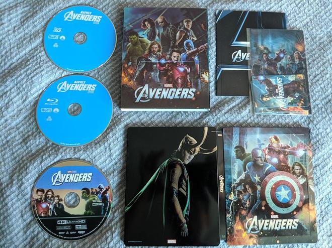 (데이터주의)※초스압 마블 MCU 스틸북 잡탕모음입니다