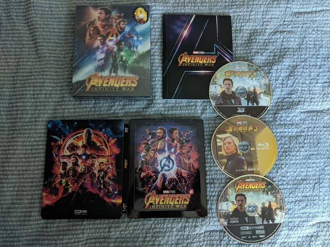 (데이터주의)※초스압 마블 MCU 스틸북 잡탕모음입니다