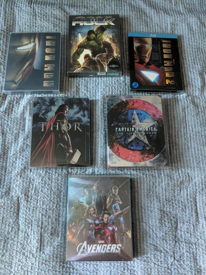 (데이터주의)※초스압 마블 MCU 스틸북 잡탕모음입니다