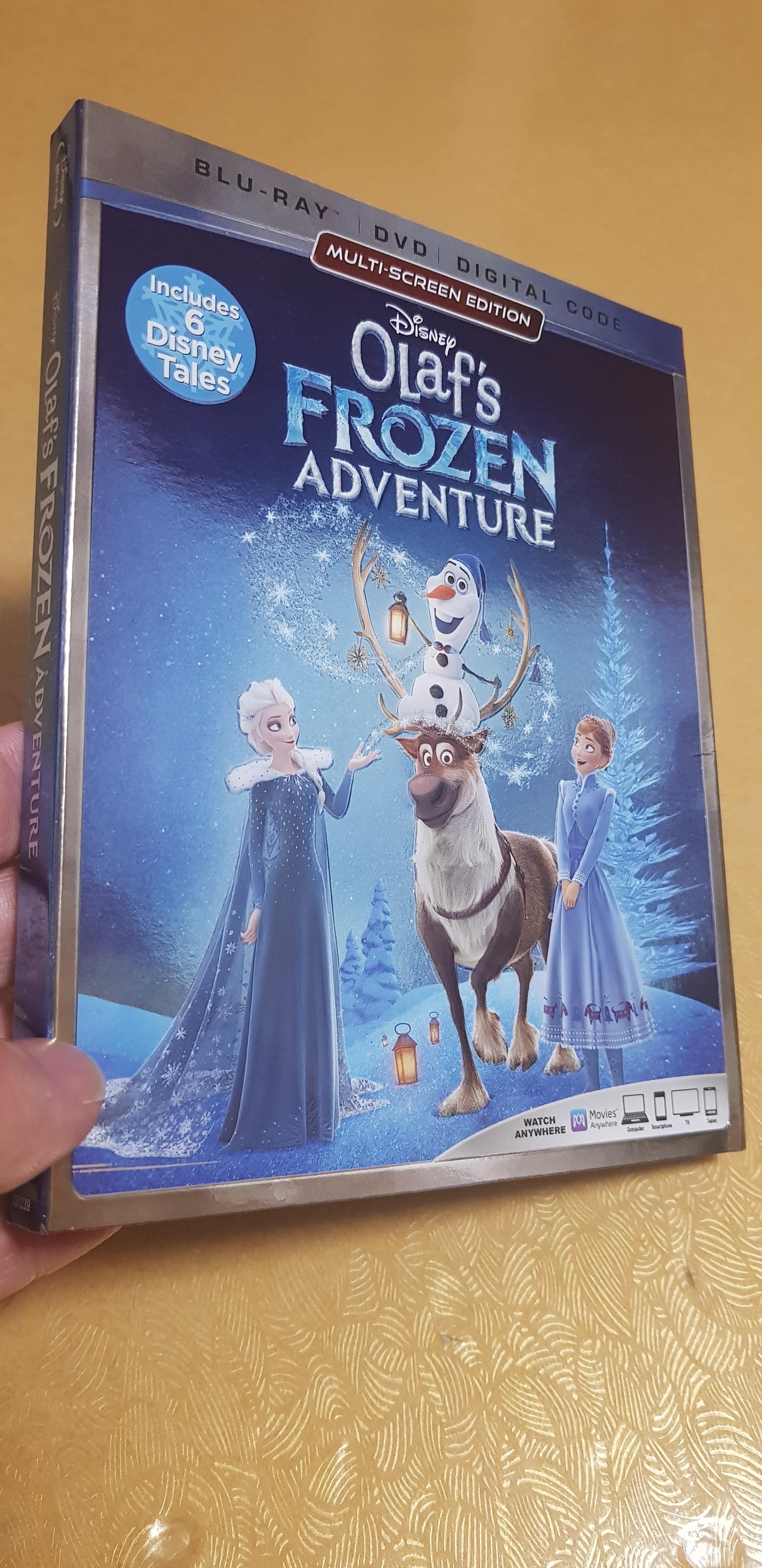 Olaf's FROZEN ADVENTURE 북미판 인증샷 - DVDPrime
